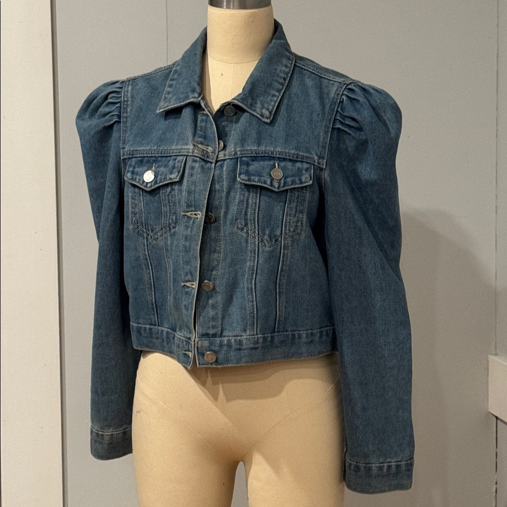 Missguided Blue Jean Jacket